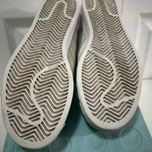 adidas White and Black Women's Shoes - Picture 6 of 7